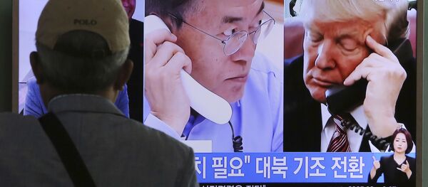 特朗普支持韩国对朝粮食援助计划 - 俄罗斯卫星通讯社