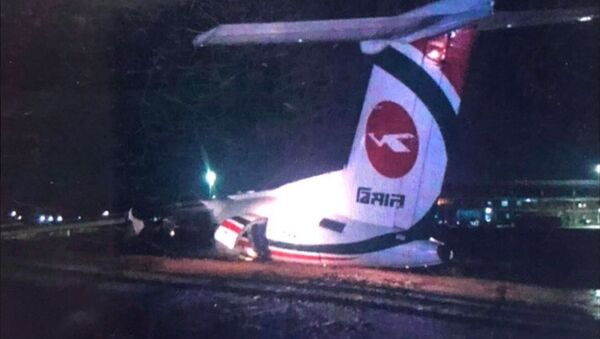 孟加拉國航空公司一架飛機在緬甸機場失事 - 俄羅斯衛星通訊社