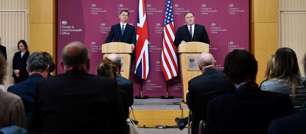 美国国务卿蓬佩奥访英 - 俄罗斯卫星通讯社