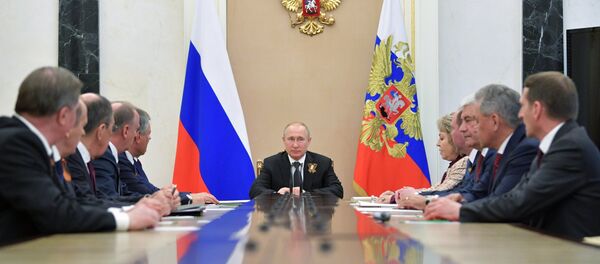 普京与俄联邦安全会议成员讨论伊朗核协议局势 普京与俄联邦安全会议成员讨论伊朗核协议局势 - 俄罗斯卫星通讯社