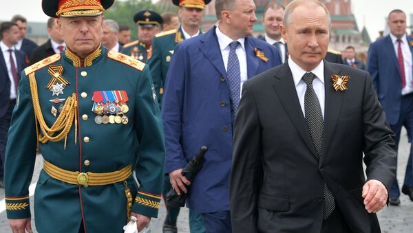 普京评没有战机的胜利日阅兵 - 俄罗斯卫星通讯社