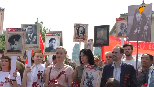 “不朽军团”活动在北京举行 - 俄罗斯卫星通讯社