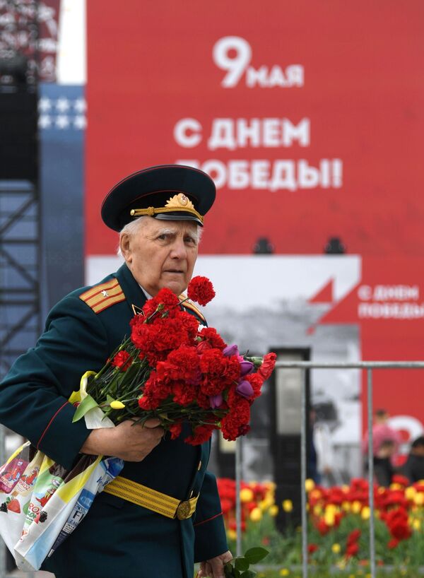  莫斯科俯首山胜利日庆祝活动 - 俄罗斯卫星通讯社