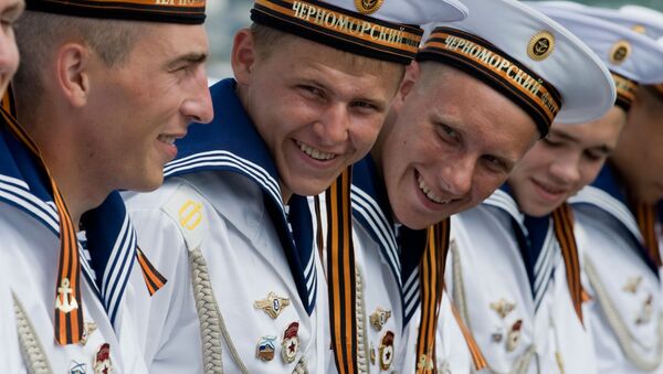 俄羅斯慶祝黑海艦隊日 - 俄羅斯衛星通訊社