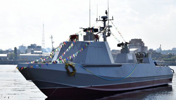 烏克蘭新登陸艇“停都停不穩” - 俄羅斯衛星通訊社