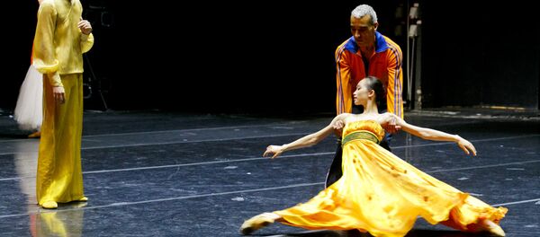 上海芭蕾舞团的彩排 - 俄罗斯卫星通讯社