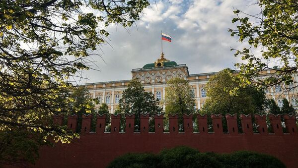 Вид на Большой Кремлевский дворец - 俄罗斯卫星通讯社
