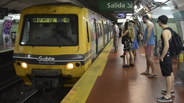 阿根廷布宜诺斯艾利斯地铁 - 俄罗斯卫星通讯社