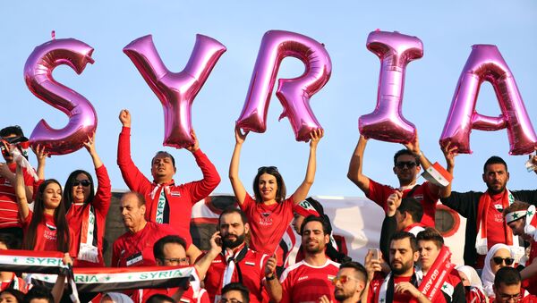 敘利亞的女足比賽在戰後首次舉行 - 俄羅斯衛星通訊社