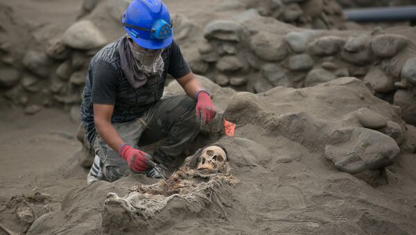 在秘魯發現了“四條腿”的古人墓冢 - 俄羅斯衛星通訊社