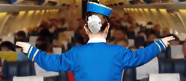 空姐告诉你坐飞机时如何判断是否发生险情 - 俄罗斯卫星通讯社