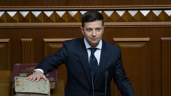 烏克蘭新總統稱解散議會將是其首道命令 - 俄羅斯衛星通訊社