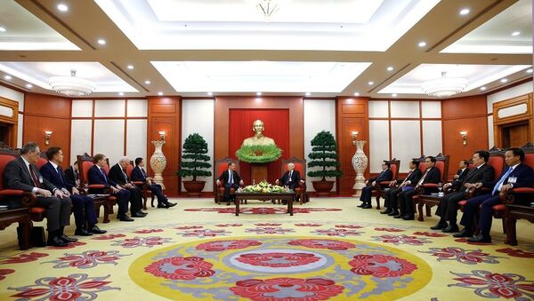 越南總理訪俄期間雙方簽署多份文件 - 俄羅斯衛星通訊社