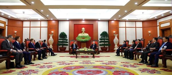 越南总理访俄期间双方签署多份文件 - 俄罗斯卫星通讯社