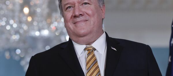 美国国务卿迈克·蓬佩奥 美国国务卿迈克·蓬佩奥 - 俄罗斯卫星通讯社