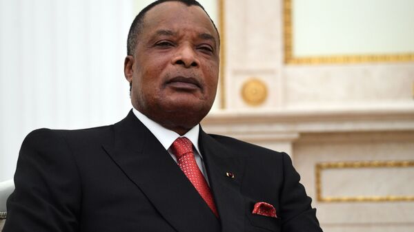 刚果共和国总统德尼·萨苏-恩格索 - 俄罗斯卫星通讯社
