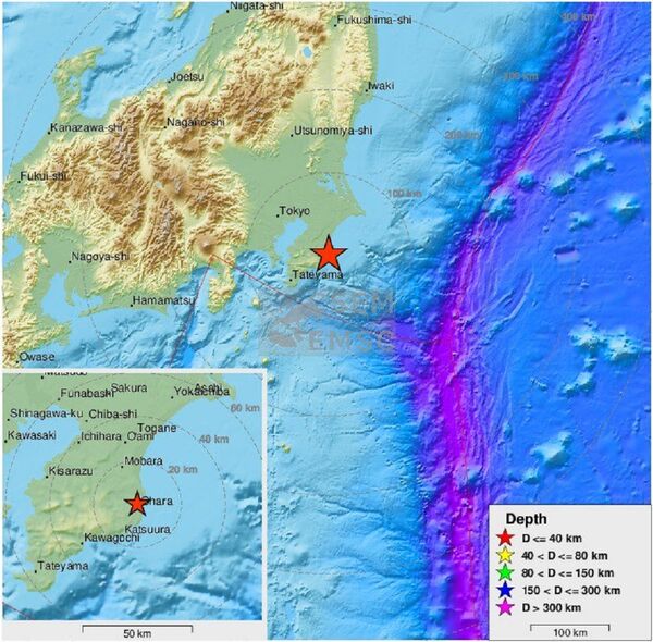 日本發生5.1級地震 - 俄羅斯衛星通訊社