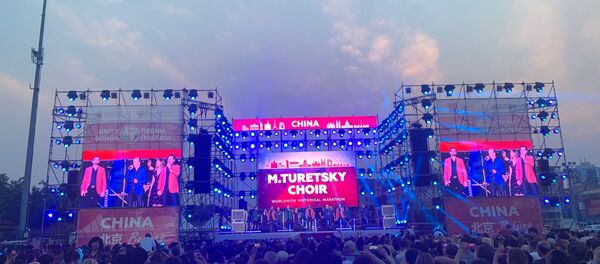 图列茨基合唱团在北京举办演出 - 俄罗斯卫星通讯社