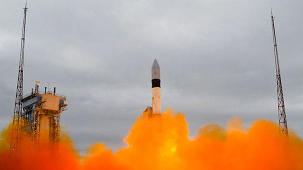 Запуск ракеты-носителя Союз-2.1б на космодроме Плесецк - 俄罗斯卫星通讯社