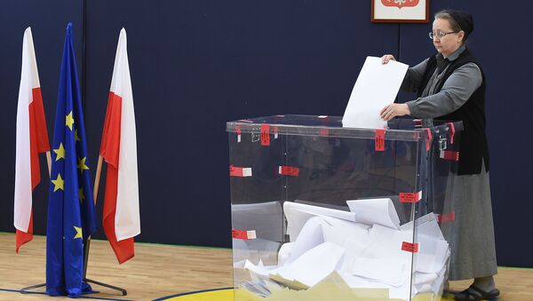 Выборы в Европарламент в Польше - 俄罗斯卫星通讯社