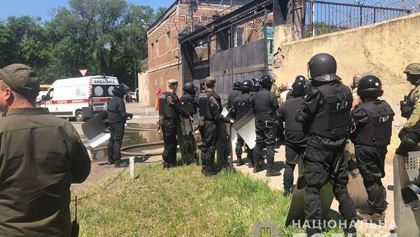 乌人权事务专员：乌克兰敖德萨在押囚犯在暴乱期间将六人劫为人质 - 俄罗斯卫星通讯社