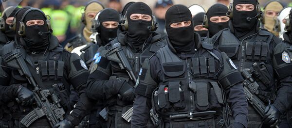 ROSU(自行宣佈成立的科索沃共和國內務部特種部隊) ROSU(自行宣佈成立的科索沃共和國內務部特種部隊) - 俄羅斯衛星通訊社