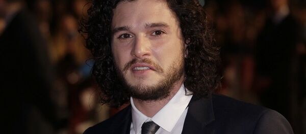 琼恩·雪诺的基特·哈灵顿 - 俄罗斯卫星通讯社