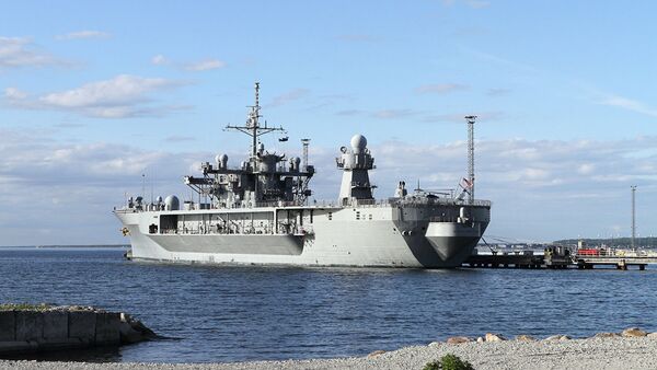 美國指揮艦駛入波羅的海 - 俄羅斯衛星通訊社