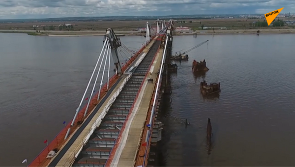 阿穆尔河大桥合龙 - 俄罗斯卫星通讯社