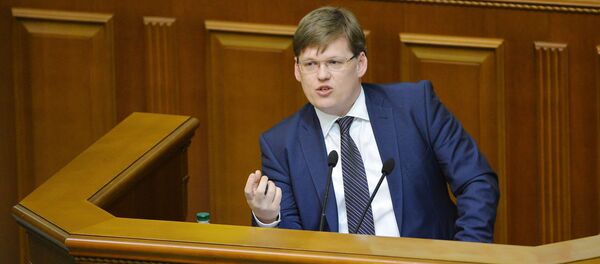 乌克兰副总理帕维尔·罗森科 - 俄罗斯卫星通讯社