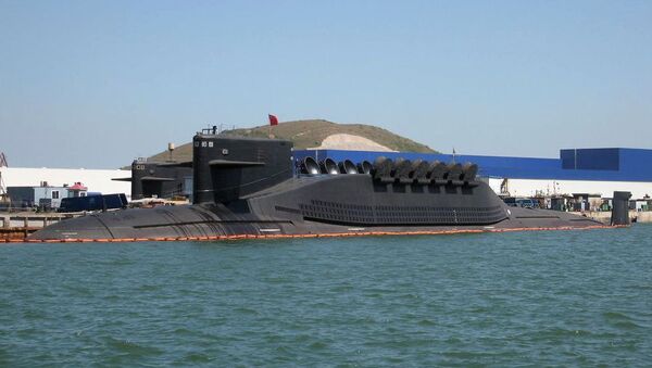 Китайская подводная лодка типа Type 094 - 俄羅斯衛星通訊社