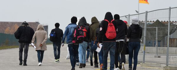 Беженцы в Германии - 俄罗斯卫星通讯社