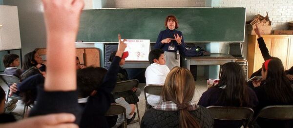 Школа в Мексике - 俄罗斯卫星通讯社