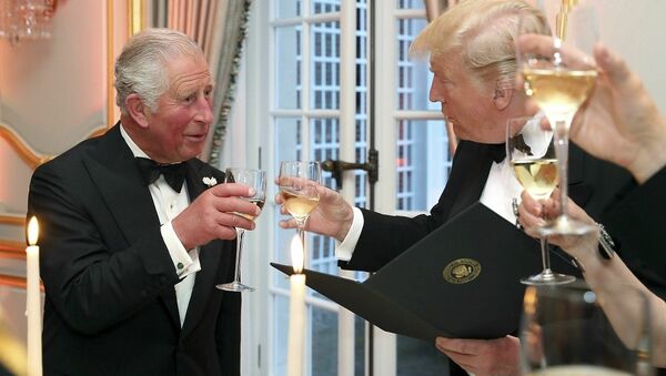 特朗普在倫敦宴請查爾斯王子 - 俄羅斯衛星通訊社