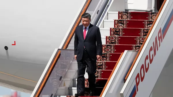 習近平抵達莫斯科，開啓國事訪問 - 俄羅斯衛星通訊社