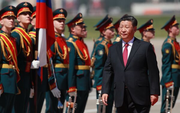 中国国家主席习近平抵达莫斯科 开启国事访问 - 俄罗斯卫星通讯社