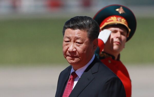 中國國家主席習近平抵達莫斯科 開啓國事訪問 - 俄羅斯衛星通訊社