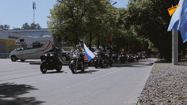 “友谊之路”摩托车拉力赛参赛者抵达莫斯科 - 俄罗斯卫星通讯社