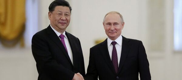 习近平致电普京表示中国将同俄罗斯一道捍卫二战成果 - 俄罗斯卫星通讯社