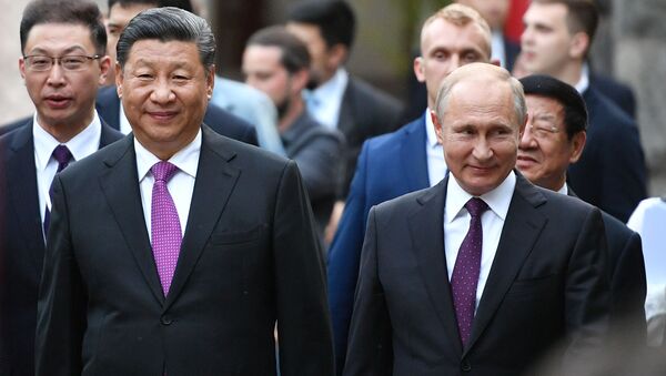 中国国家主席习近平访问俄罗斯 - 俄罗斯卫星通讯社