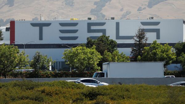 Завод компании Tesla в Лос-Анжелесе - 俄羅斯衛星通訊社
