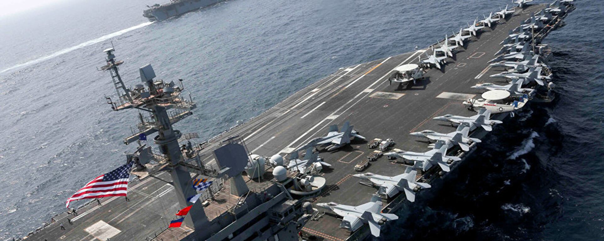 美国海军“亚伯拉罕•林肯”号核动力航空母舰 - 俄罗斯卫星通讯社, 1920, 15.04.2022