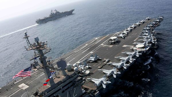 美中央司令部：“林肯”号航母仍在伊朗附近海域行动 - 俄罗斯卫星通讯社