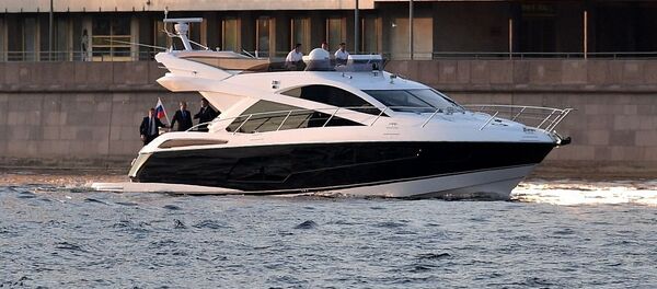 普京與習近平坐船遊覽聖彼得堡 - 俄羅斯衛星通訊社