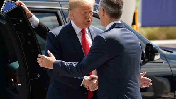 特朗普稱北約秘書長是他最大的粉絲 - 俄羅斯衛星通訊社