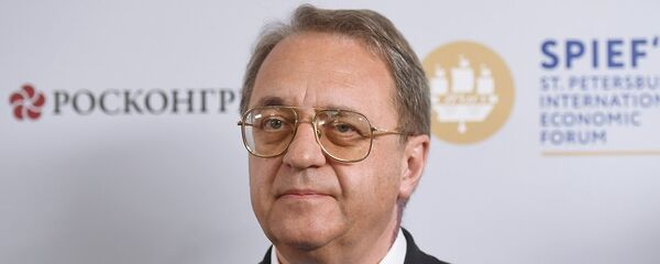 俄羅斯外交部副部長博格丹諾夫（資料圖片） - 俄羅斯衛星通訊社