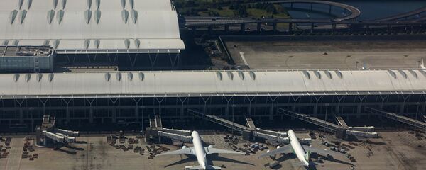 General view of the Shanghai Pudong International Airport  - 俄罗斯卫星通讯社
