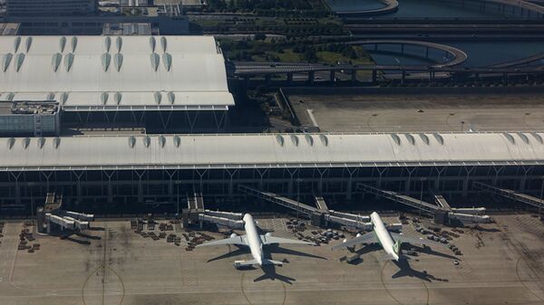 General view of the Shanghai Pudong International Airport  - 俄罗斯卫星通讯社