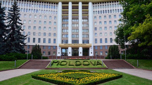 Здание парламента Молдавии в Кишиневе - 俄罗斯卫星通讯社