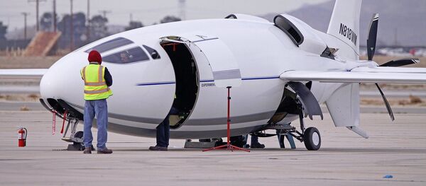 美國準備首飛“子彈型神秘飛機” 美國準備首飛“子彈型神秘飛機” - 俄羅斯衛星通訊社